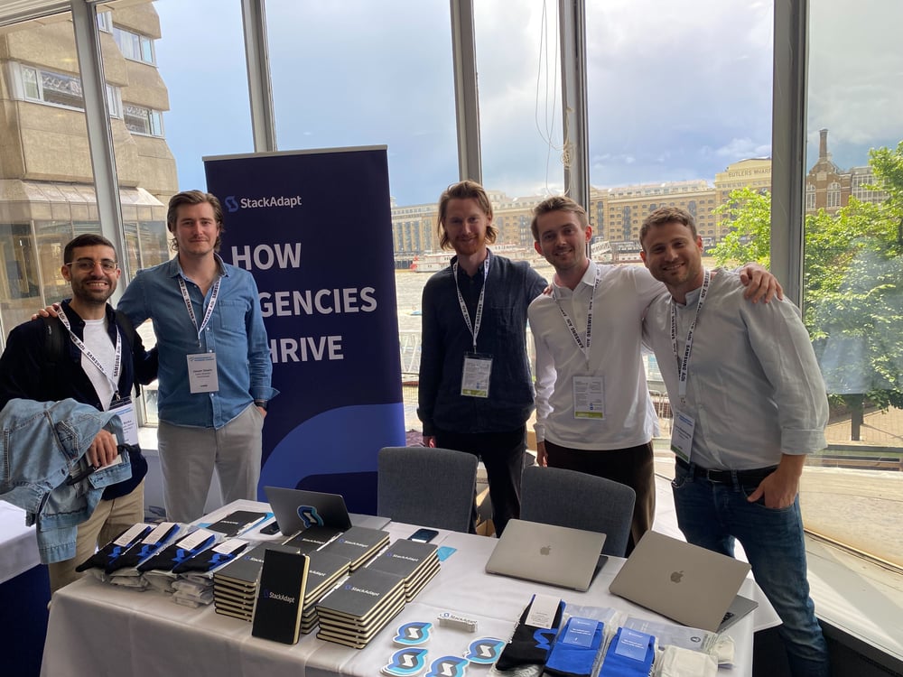 anzu chaim berko yaniv rozencweig stackadapt team at programmatic pioneers summit London 2022